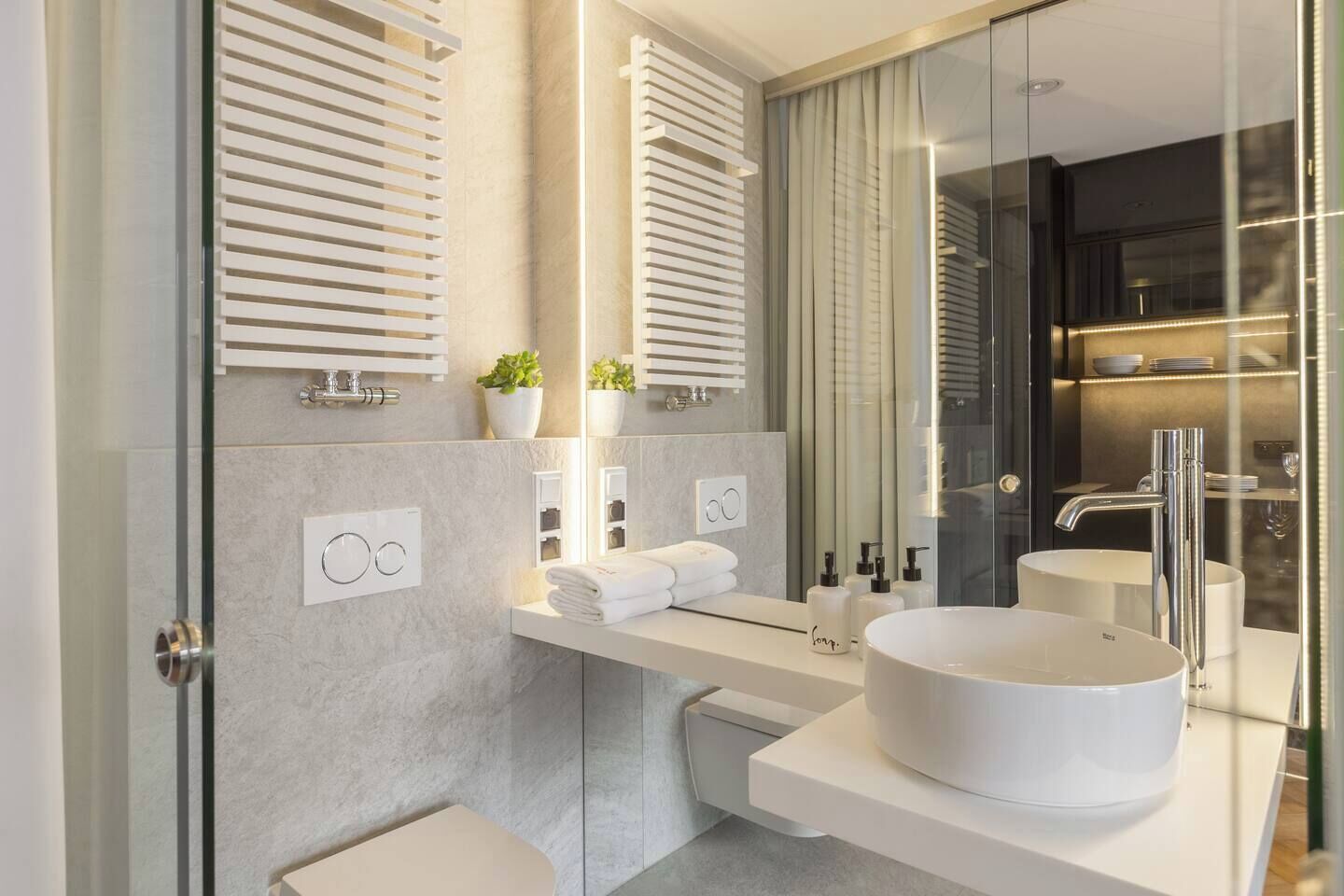 Deluxe Studio, 1 Katil Ratu (Queen), Terrace, City View | Bahagian dalam