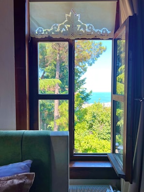 Chambre Standard Double ou avec lits jumeaux, vue mer | Minibar, bureau, chambres insonorisées, Wi-Fi gratuit