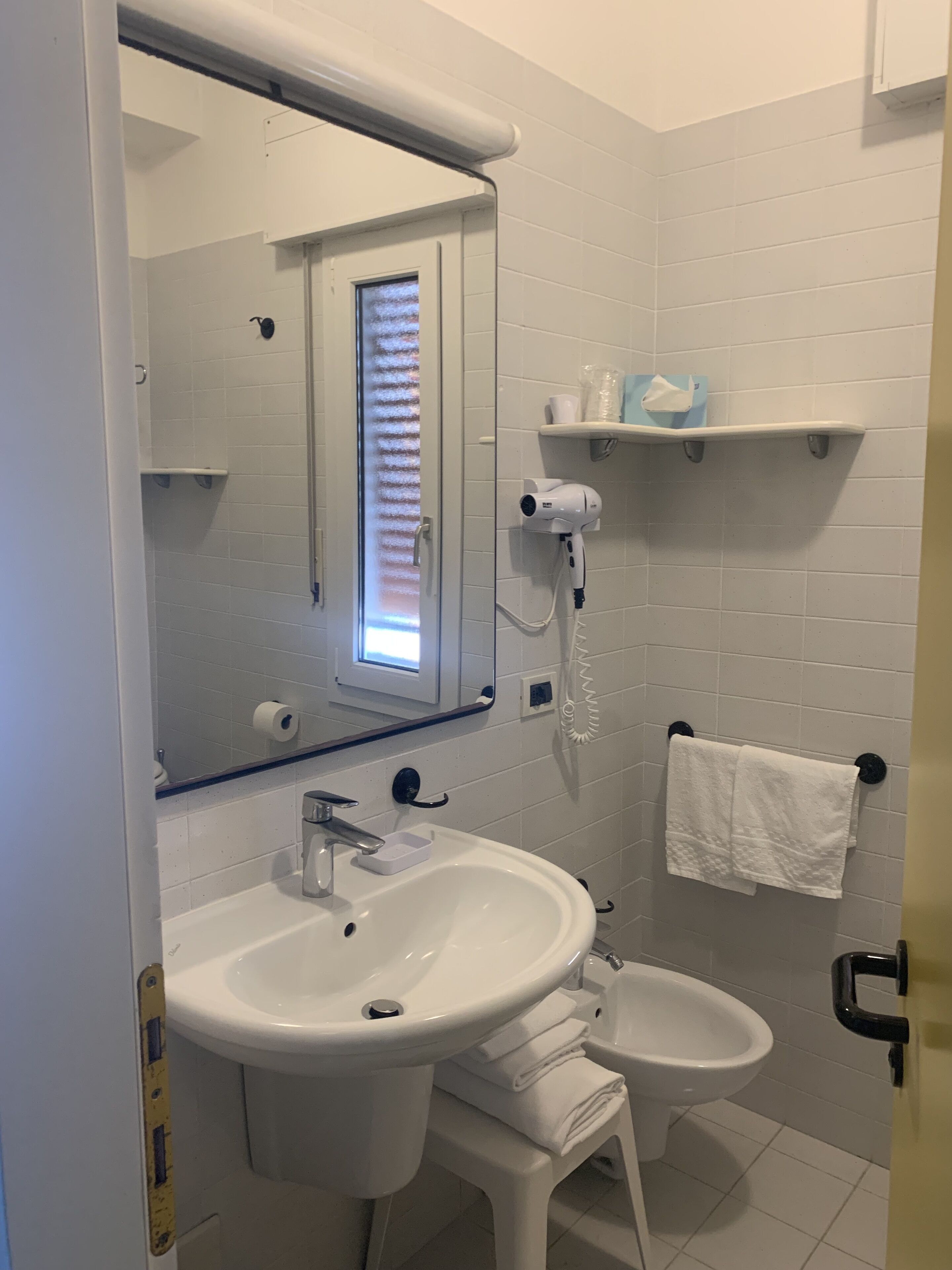 basic quadruple room, balcony, sea view | room amenity