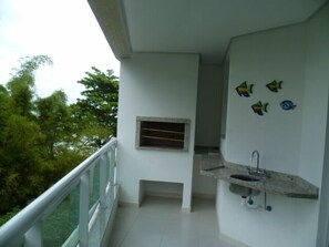 客房, 2 间卧室 (Apenas Transferência Bancária) | 阳台