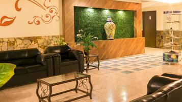 Sala de estar en el lobby
