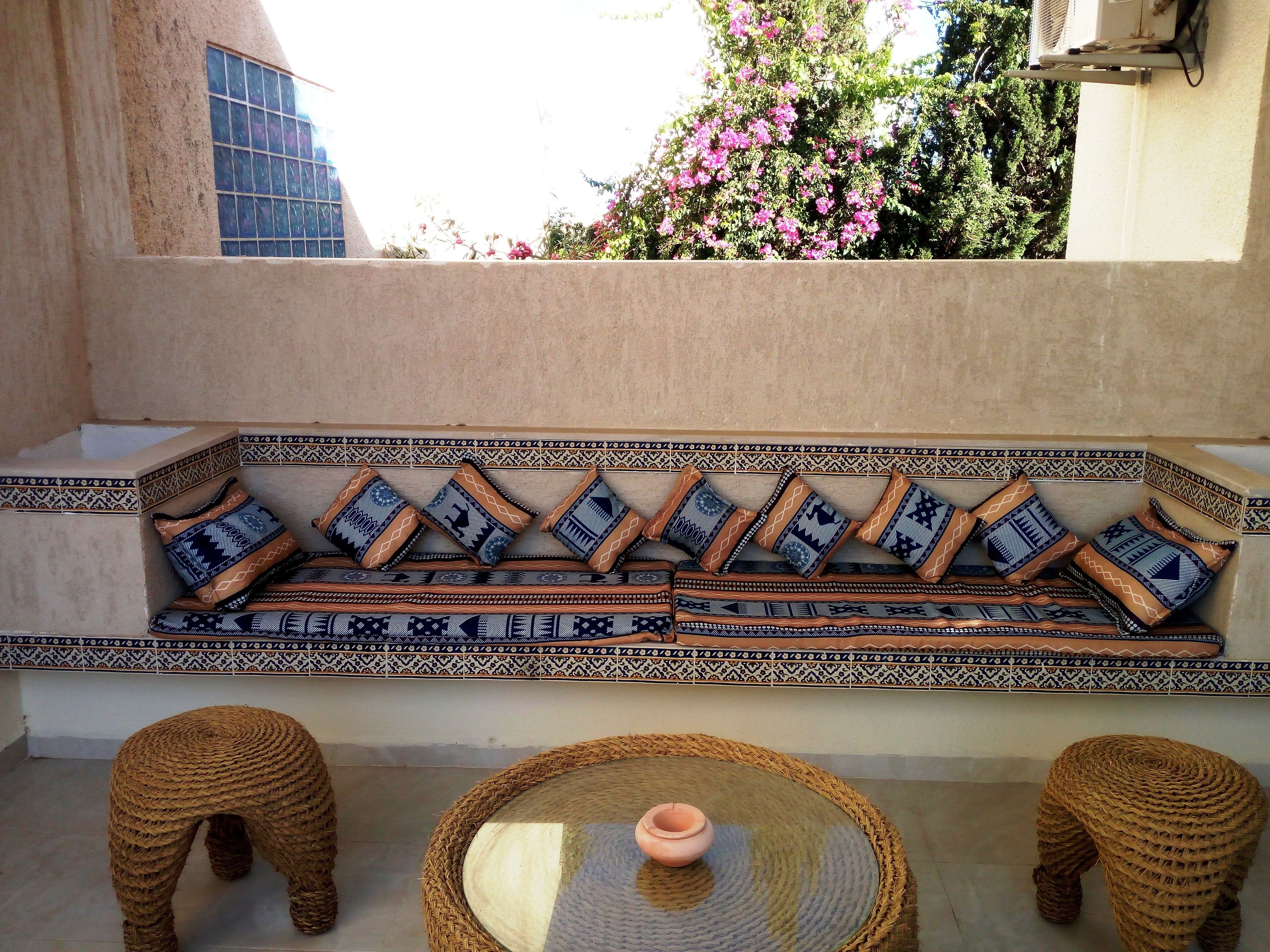 Comfort appartement, 3 slaapkamers, terras, langs het strand | Terras