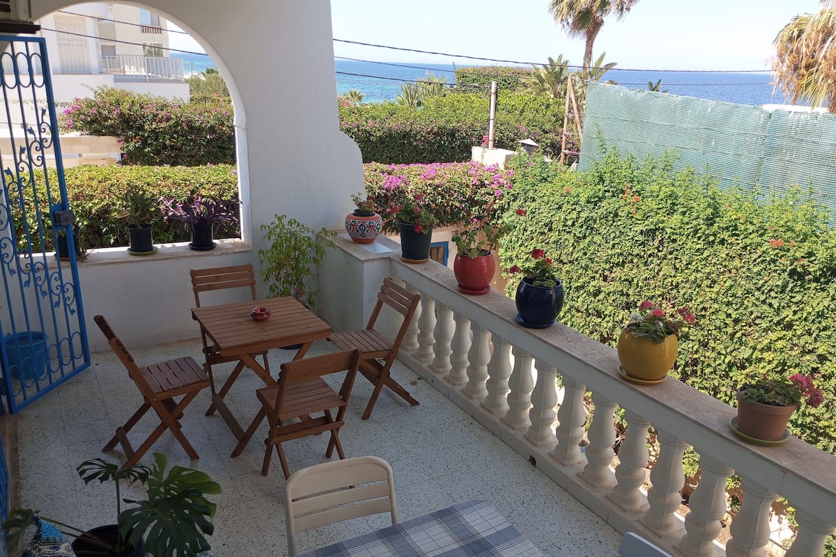 Comfort Apartment, 3 Bedrooms, Terrace, Beachside | Terrace/patio