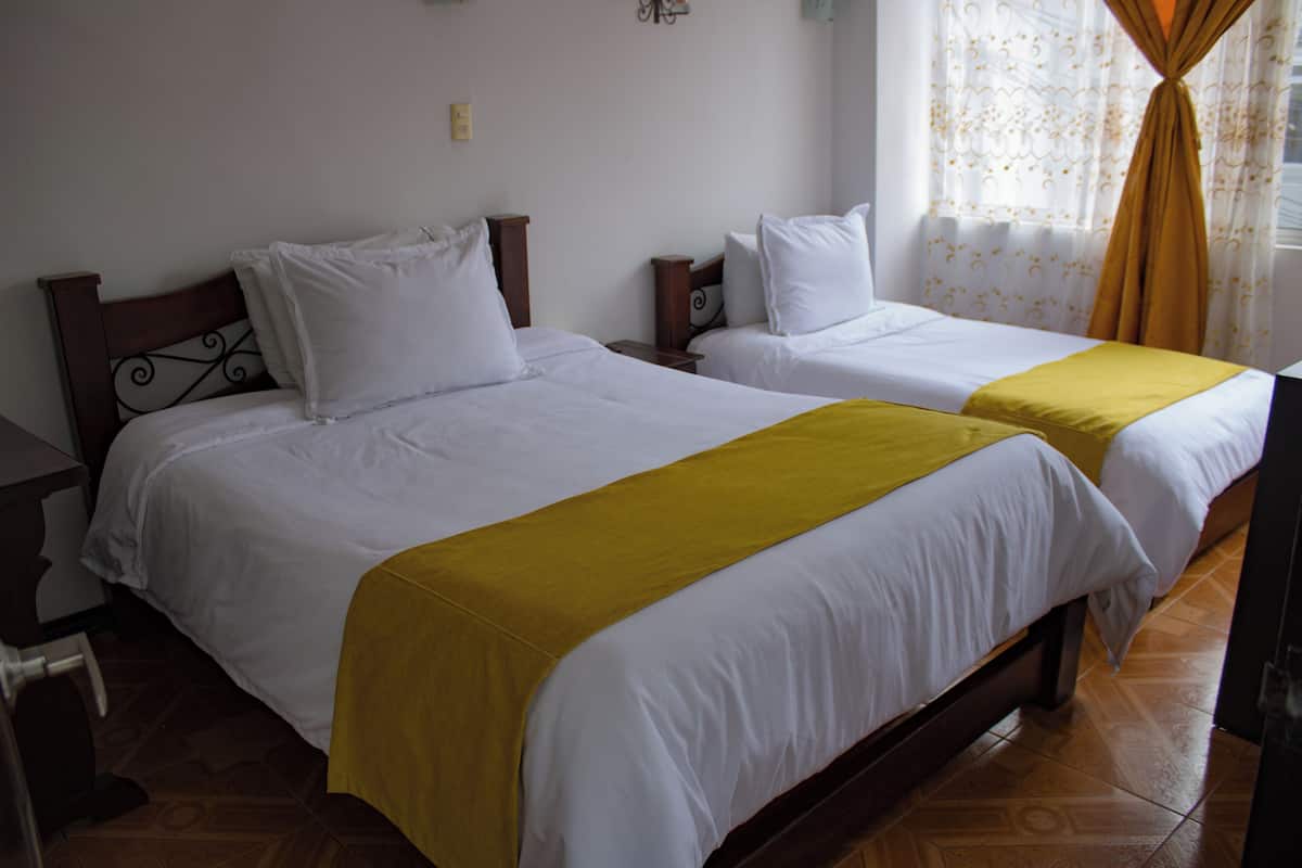 Twin Room, Multiple Beds | Down duvets, minibar, desk, laptop workspace