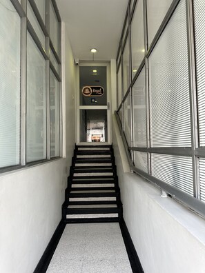 Entrada de l'allotjament