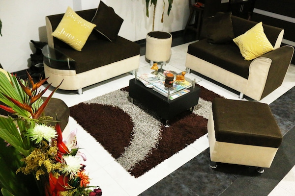 Sala de estar en el lobby