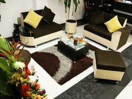 Zona de estar del vestíbulo