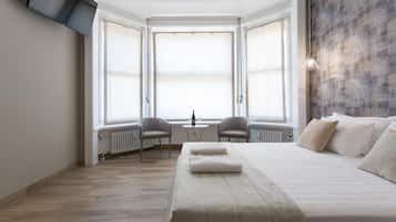 Departamento | 1 habitación, sábanas de algodón egipcio y ropa de cama de alta calidad