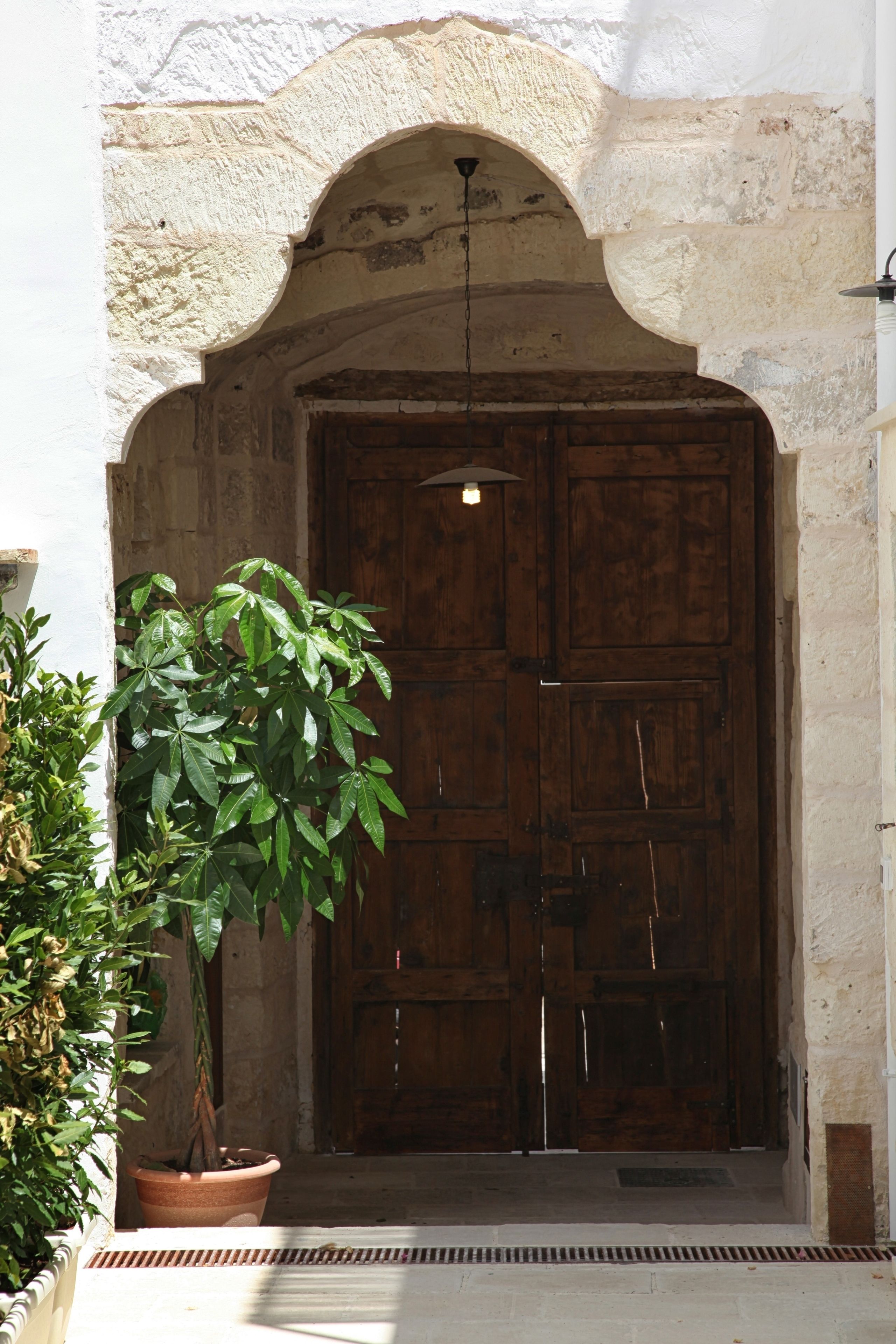 Entrée de l’hébergement