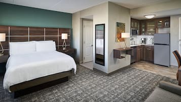 Ropa de cama hipoalergénica y escritorio