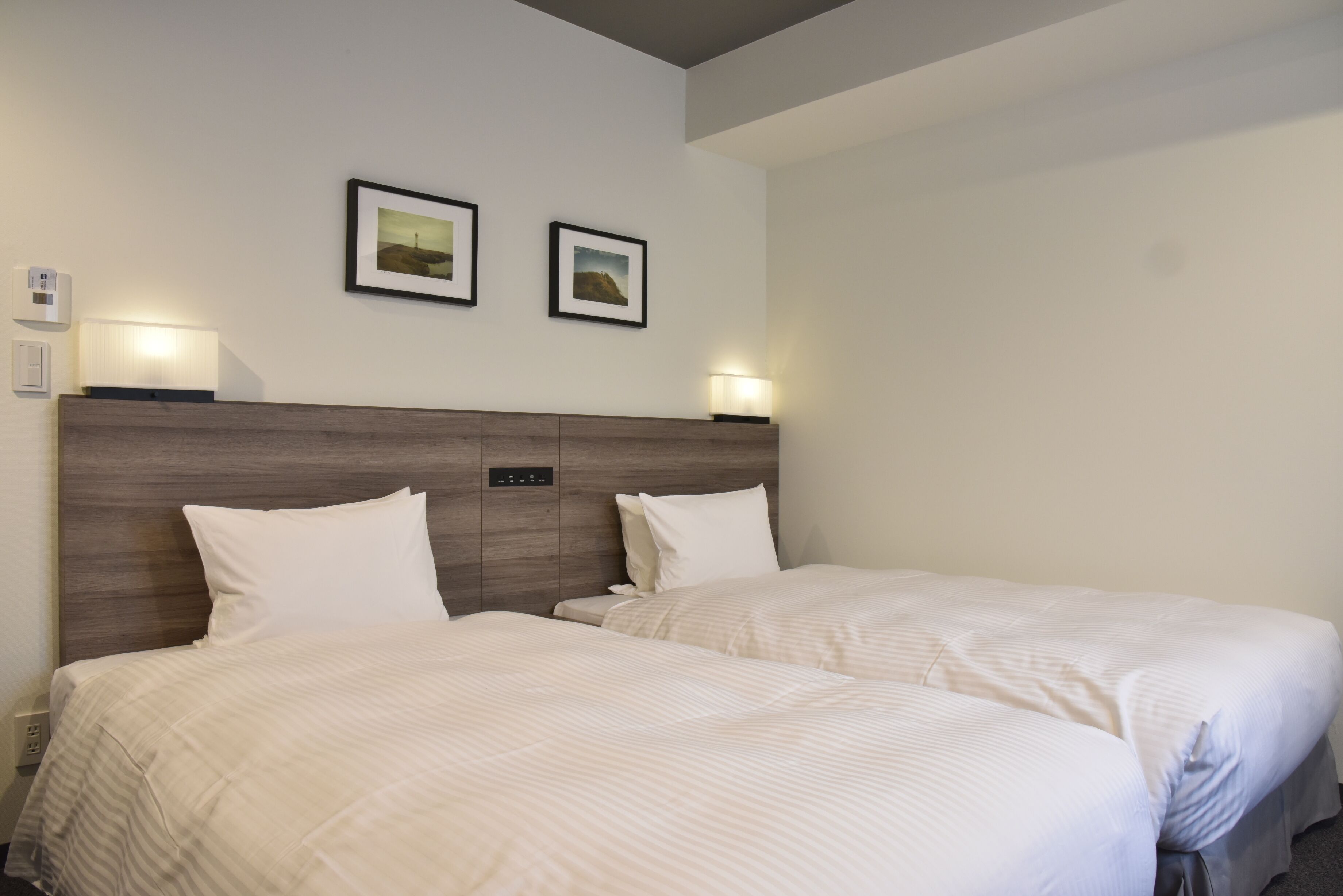 Standard Room, 2 Twin Beds, Non Smoking, Refrigerator | Premium bedding, down comforters, desk, blackout drapes