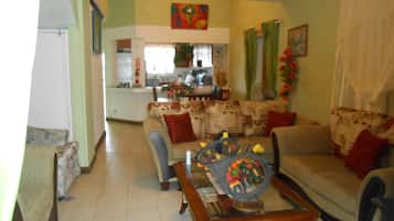 Sitteområde i lobbyen