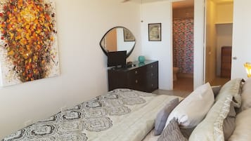 Exclusive Triple Room, 3 Bedrooms, Beach View, Beachfront | 3 bedrooms, Egyptian cotton sheets, premium bedding, Select Comfort beds