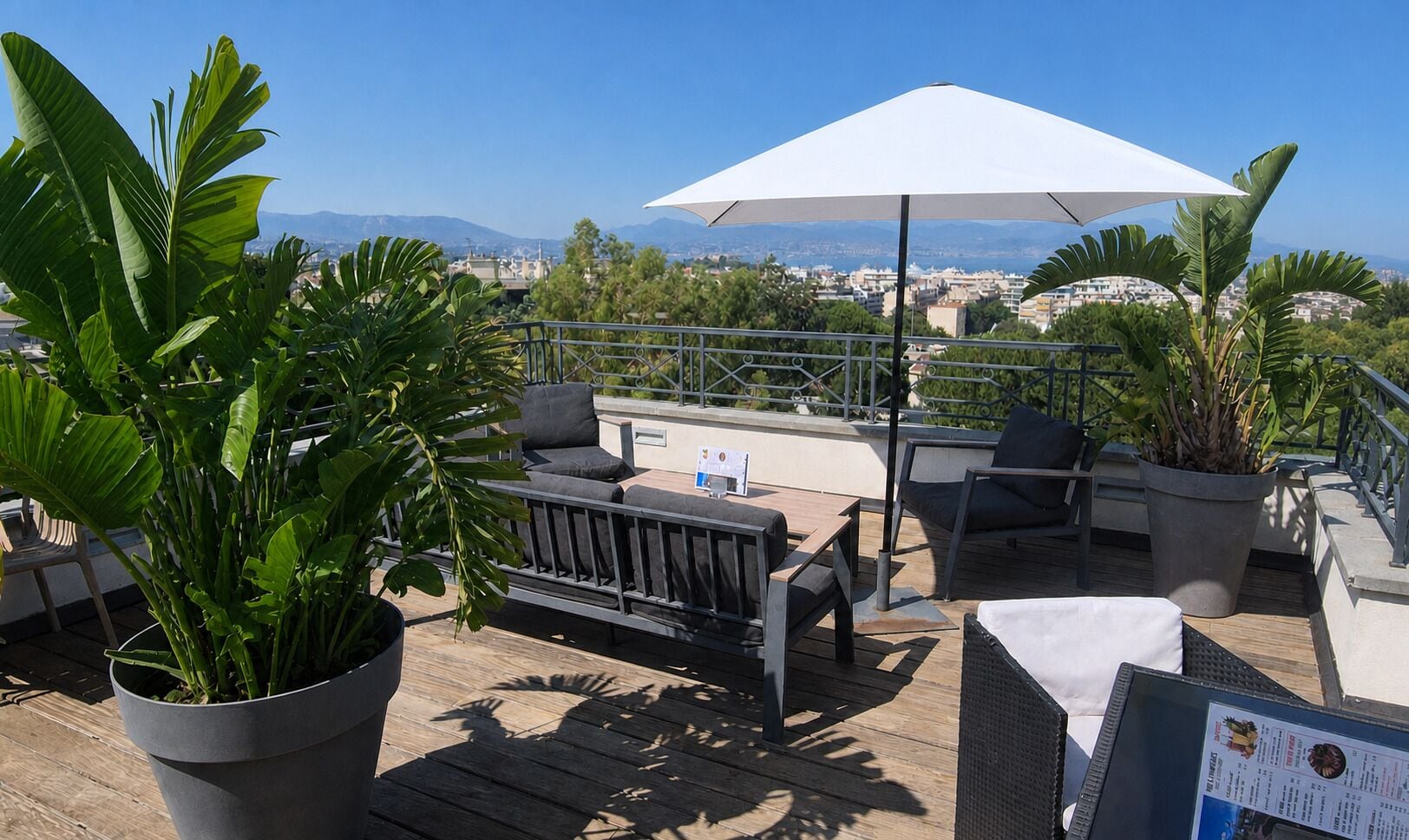 Rooftop terrace