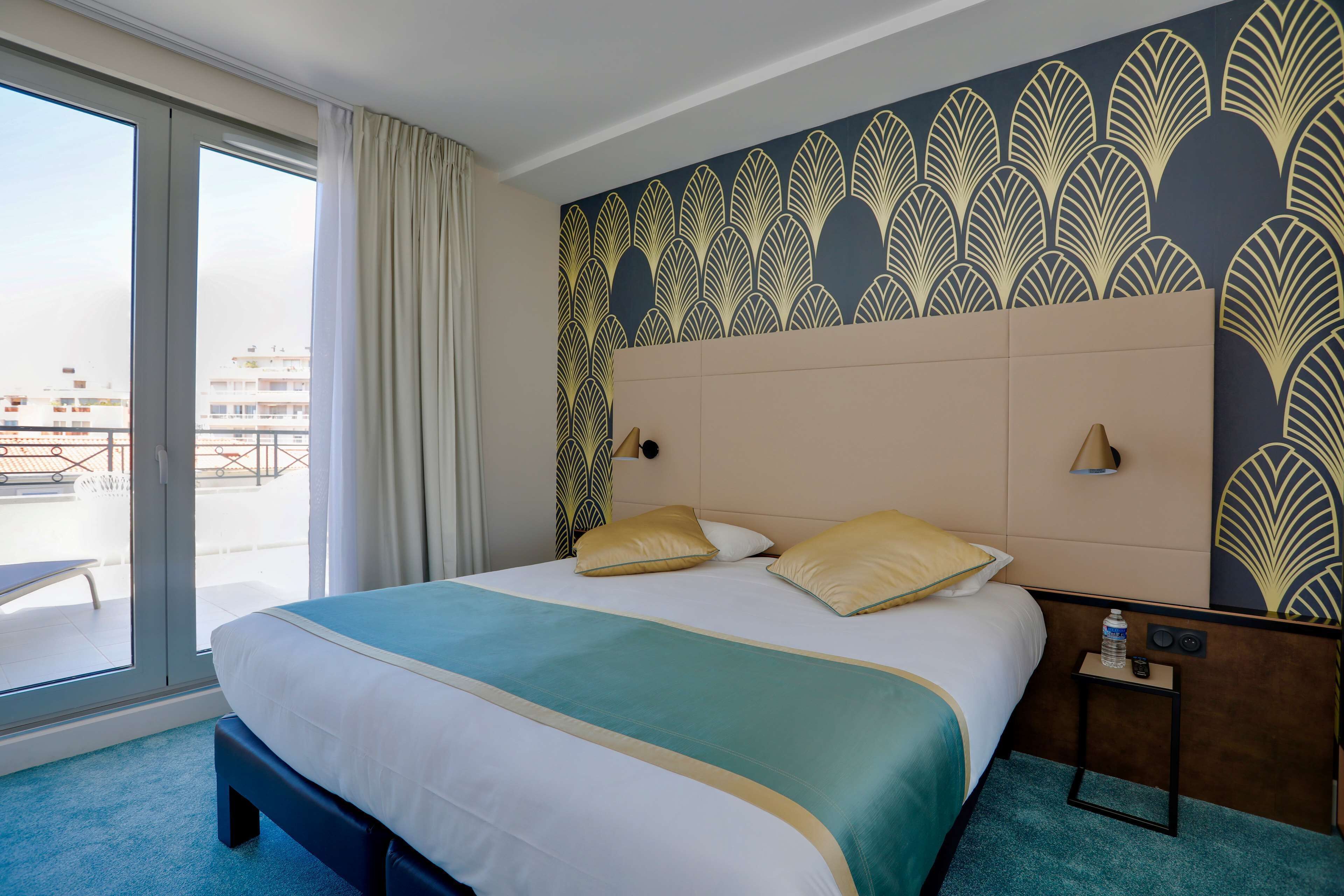 Chambre Classique, 1 grand lit, non-fumeur, terrasse (Twin bed on request)