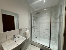 Executive Tek Büyük Yataklı Oda | Banyo | Duş, ücretsiz banyo/kozmetik ürünleri, saç kurutma makinesi, havlu 