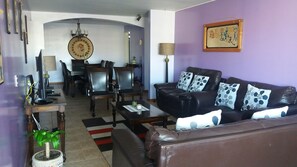Standard Apartment, 4 Bedrooms | Living area