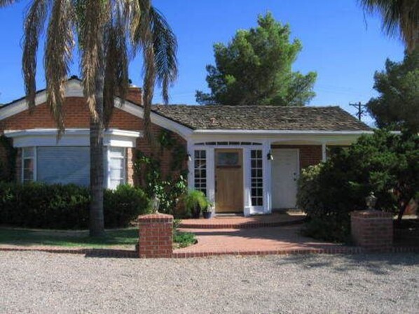 Façade de l’hébergement