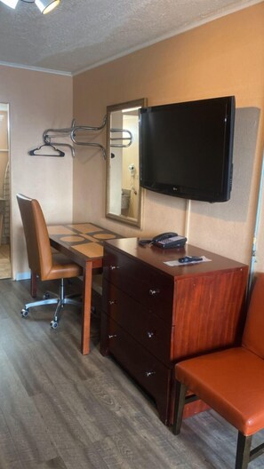40-inch LED TV with cable channels, TV