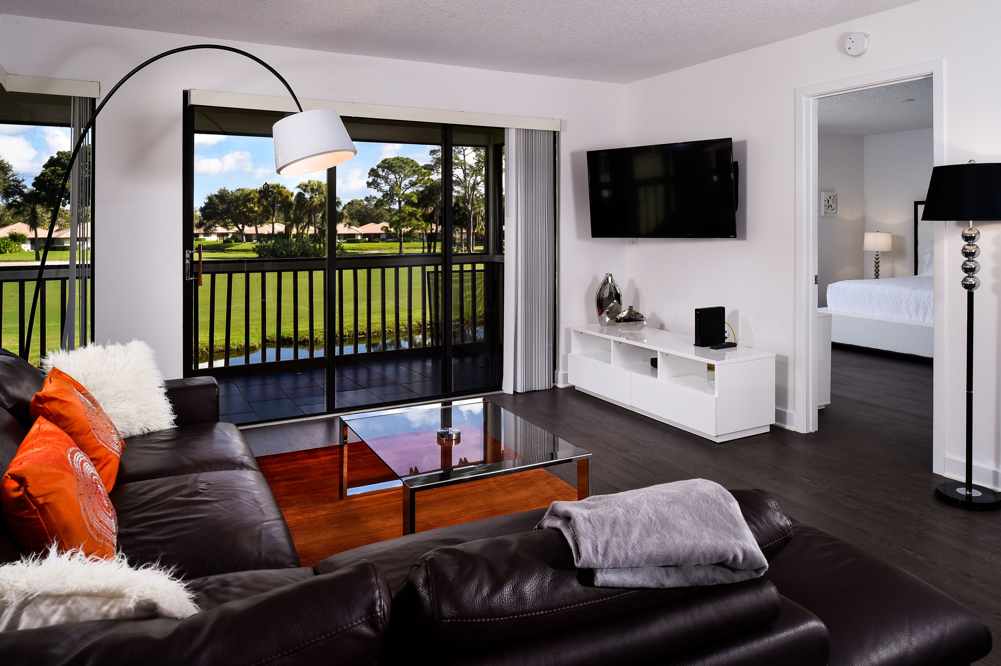 PGA National Private Entrance Condo with Amazing Golf Course Views