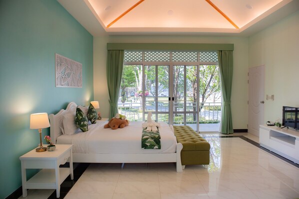 Chambre | Literie de qualité supérieure, minibar, rideaux occultants