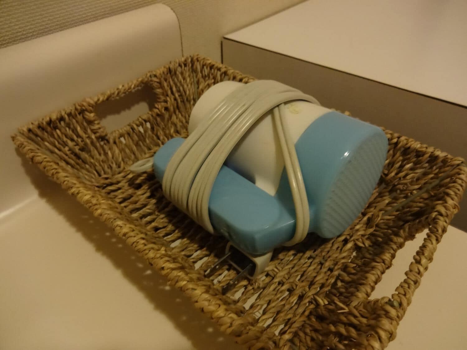 free toiletries, hair dryer, slippers, electronic bidet