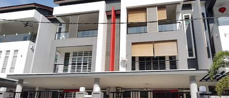 Fassade der Unterkunft