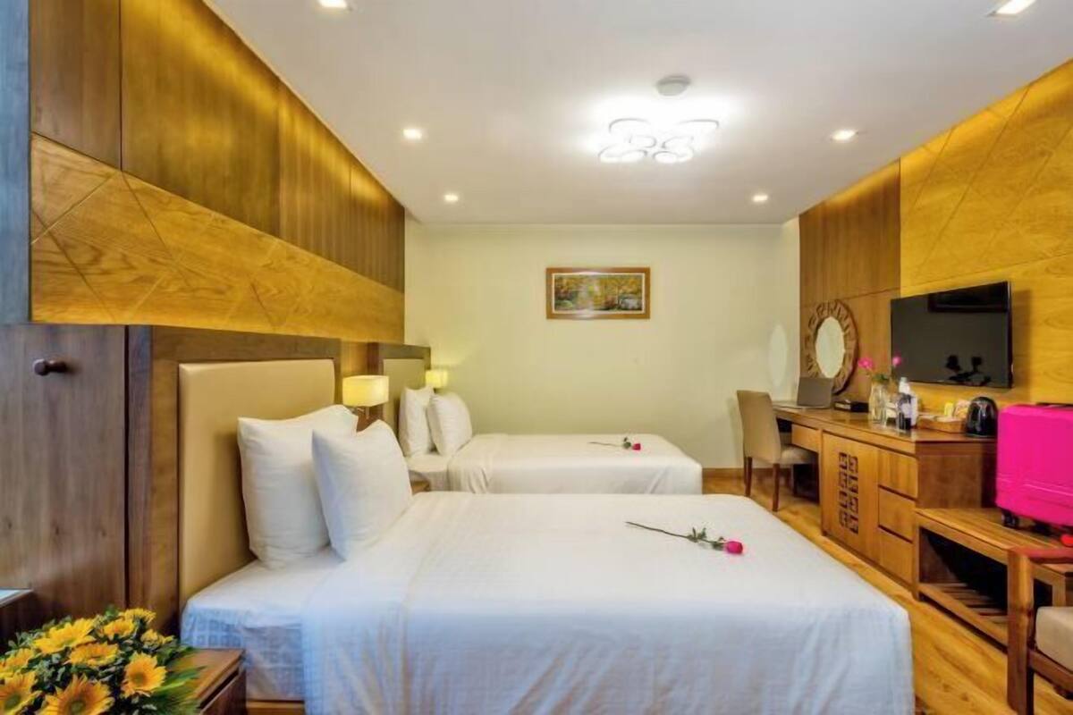Minibar, in-room safe, desk, blackout curtains