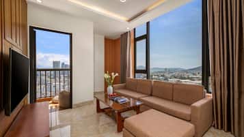Family Studio Sea View with Balcony - Complimentary Welcome Fruit | View from room