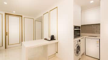 In-room safe, desk, blackout curtains, soundproofing