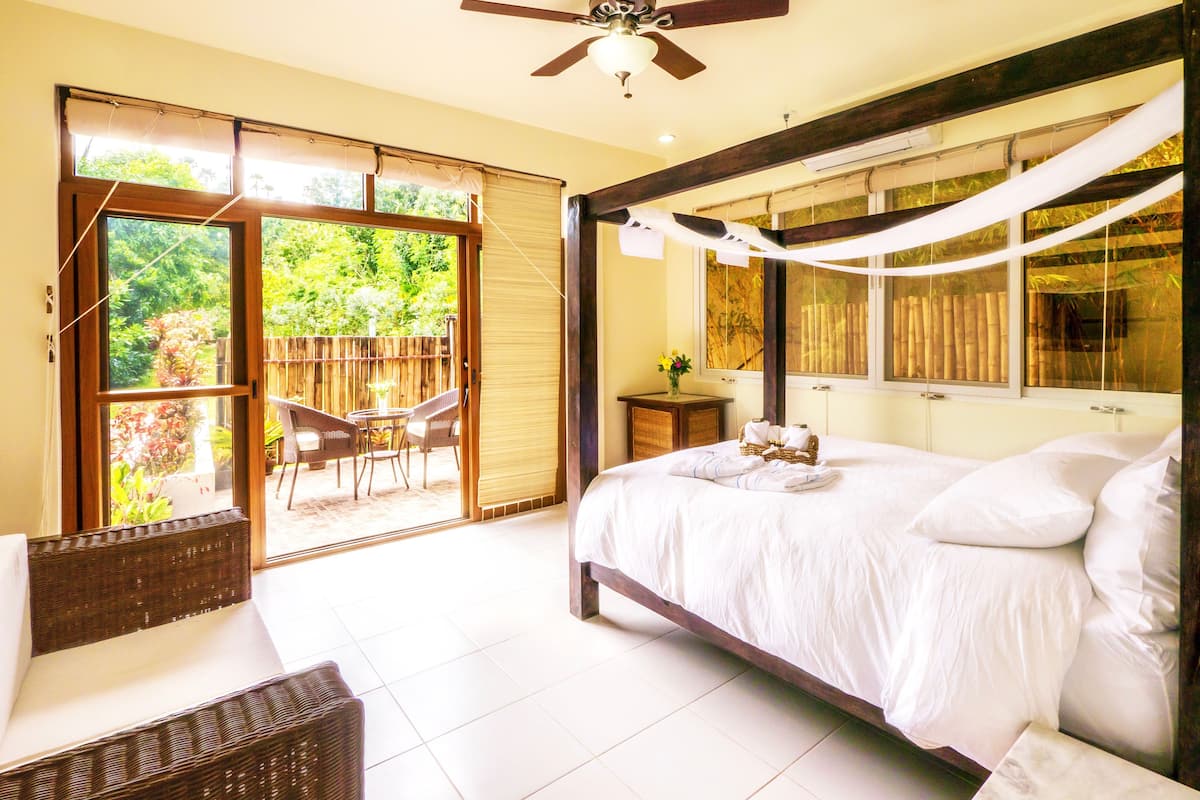 Chambre Deluxe, patio, vue jardin