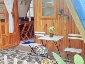 Standard Room with Fan | Terrace/patio