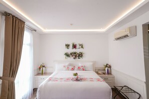 Chambre majestueuse (Executive) | Bureau, accès au Wi-Fi (inclus), literie fournie