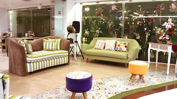 Sitzecke in der Lobby