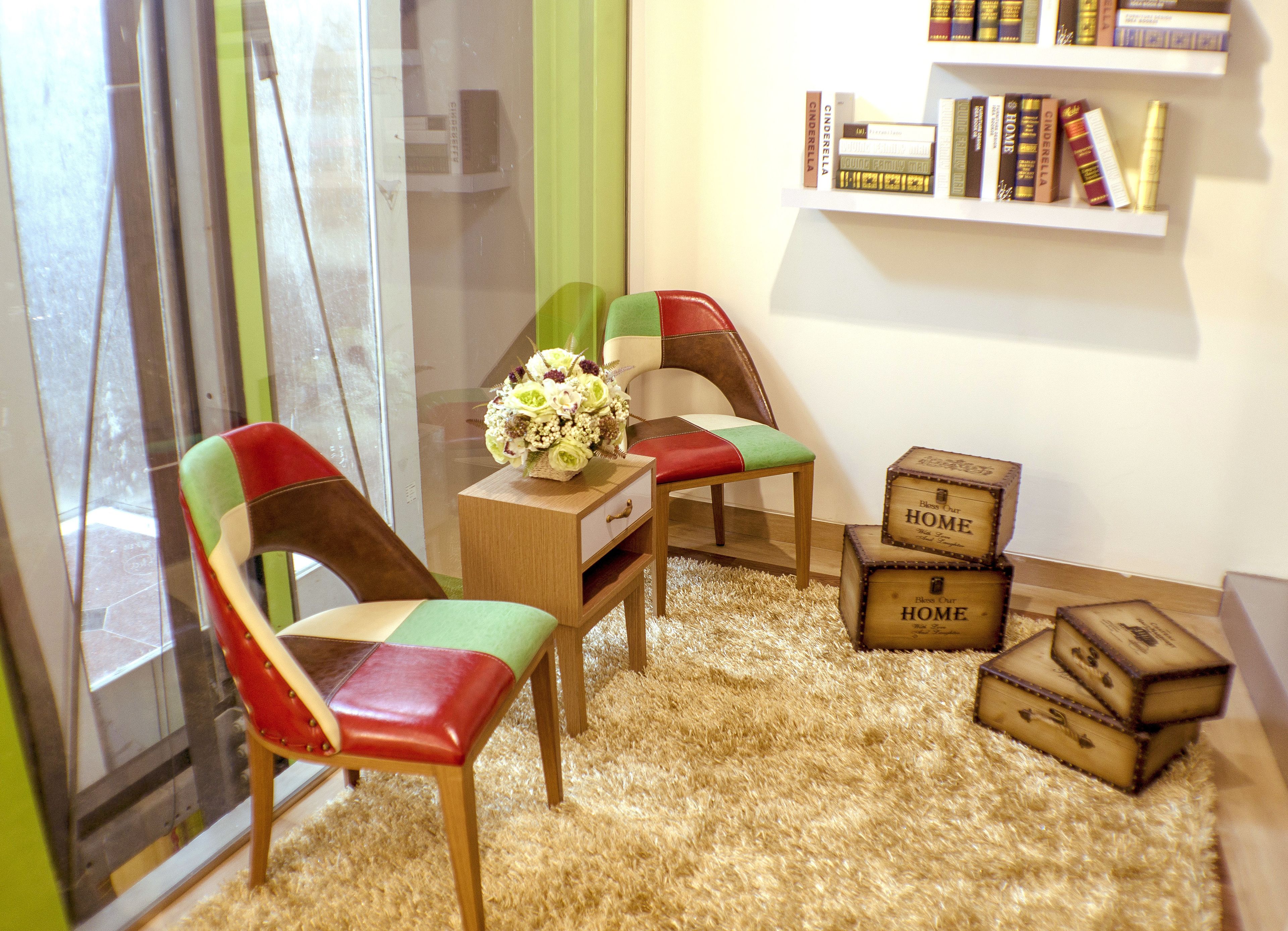 Sala de estar en el lobby