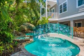 Una piscina climatizada