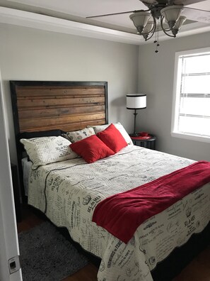 1 chambre, fer et planche à repasser, Wi-Fi, draps fournis