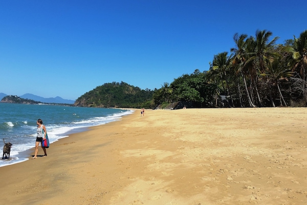 Beach nearby, white sand