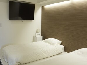 Premium Twin kamer, privébadkamer | Luxe beddengoed, gratis wifi