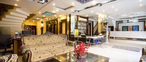 Sala de estar en el lobby