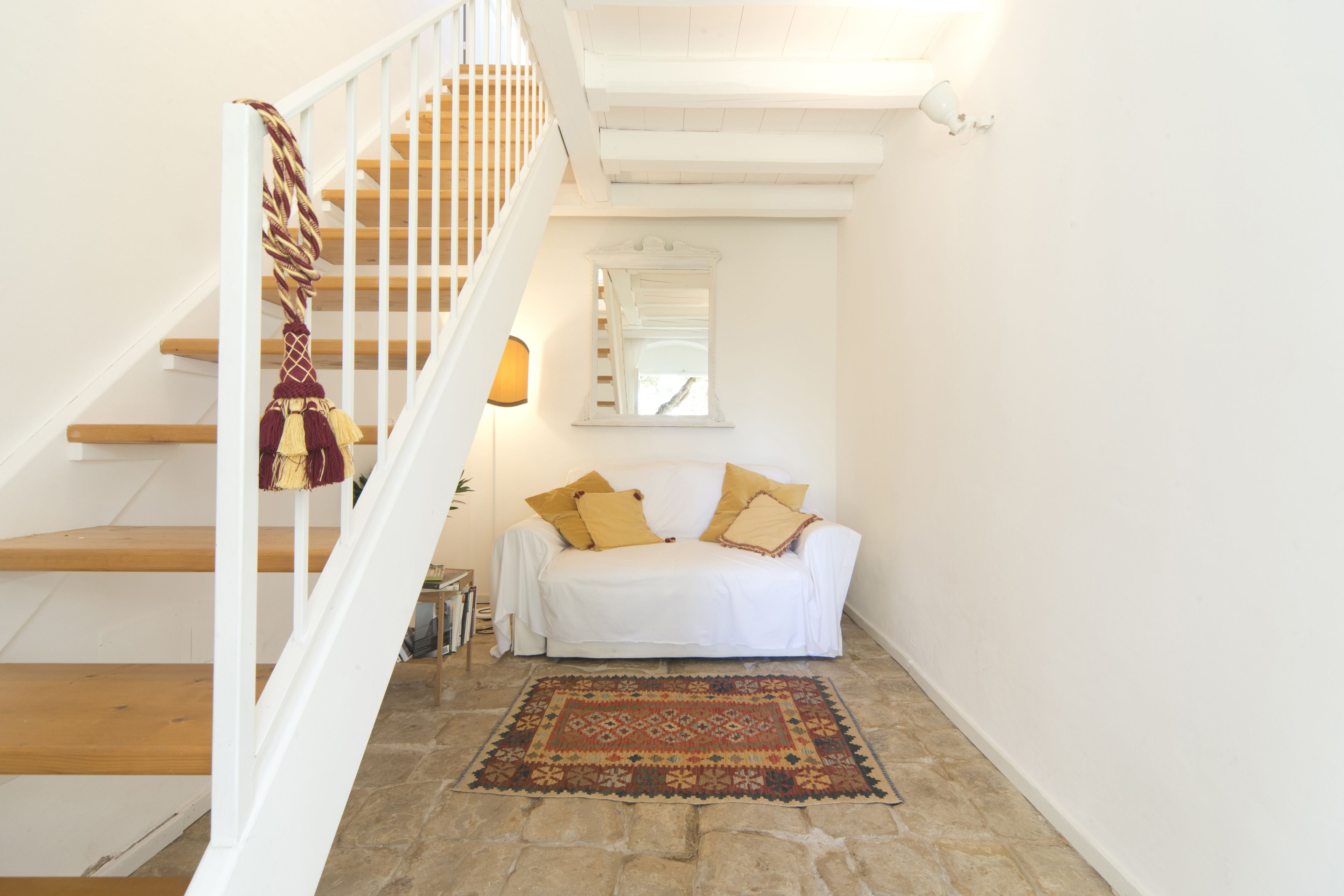 classic duplex, multiple beds, garden view | living room