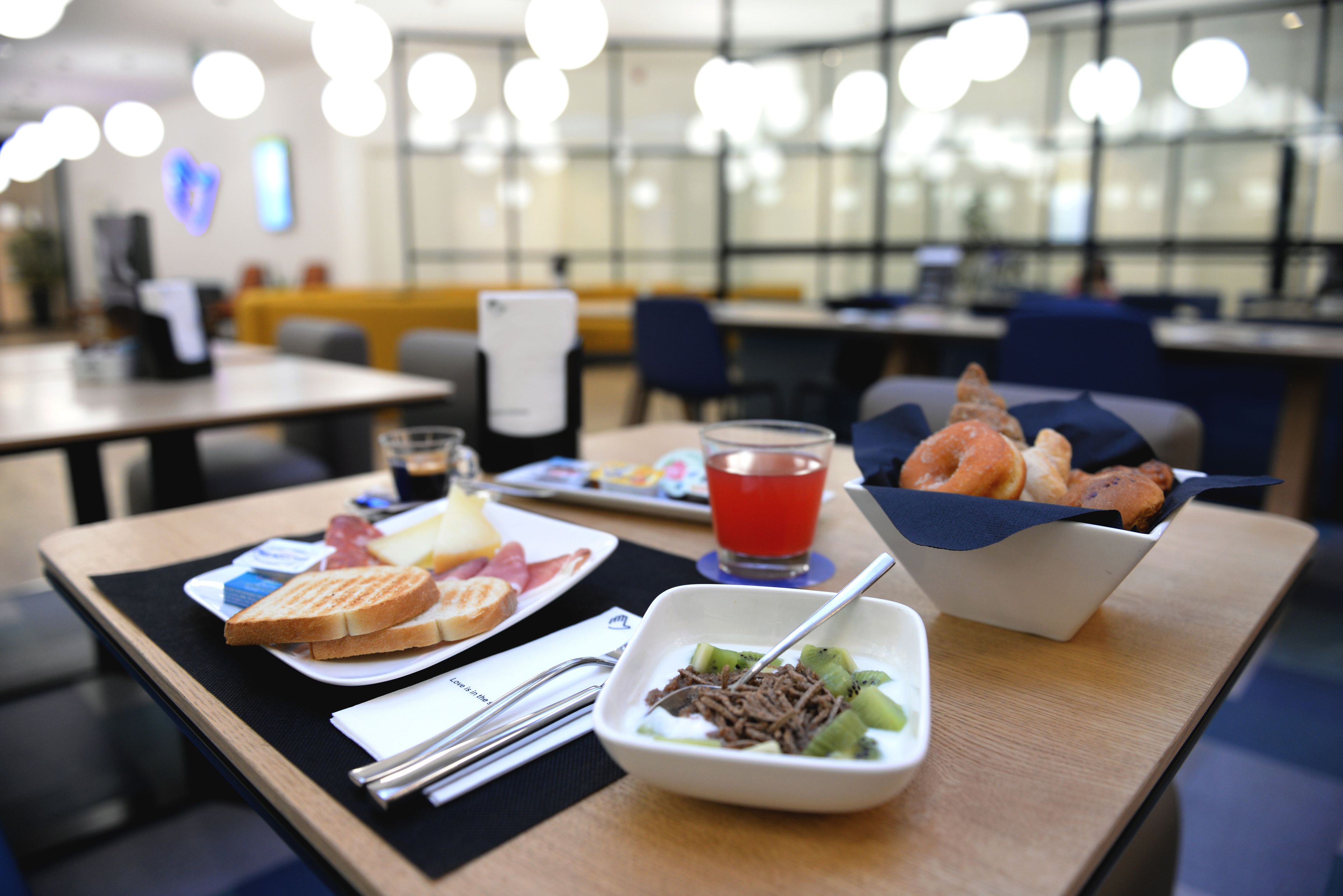 daily buffet breakfast (eur 10 per person)