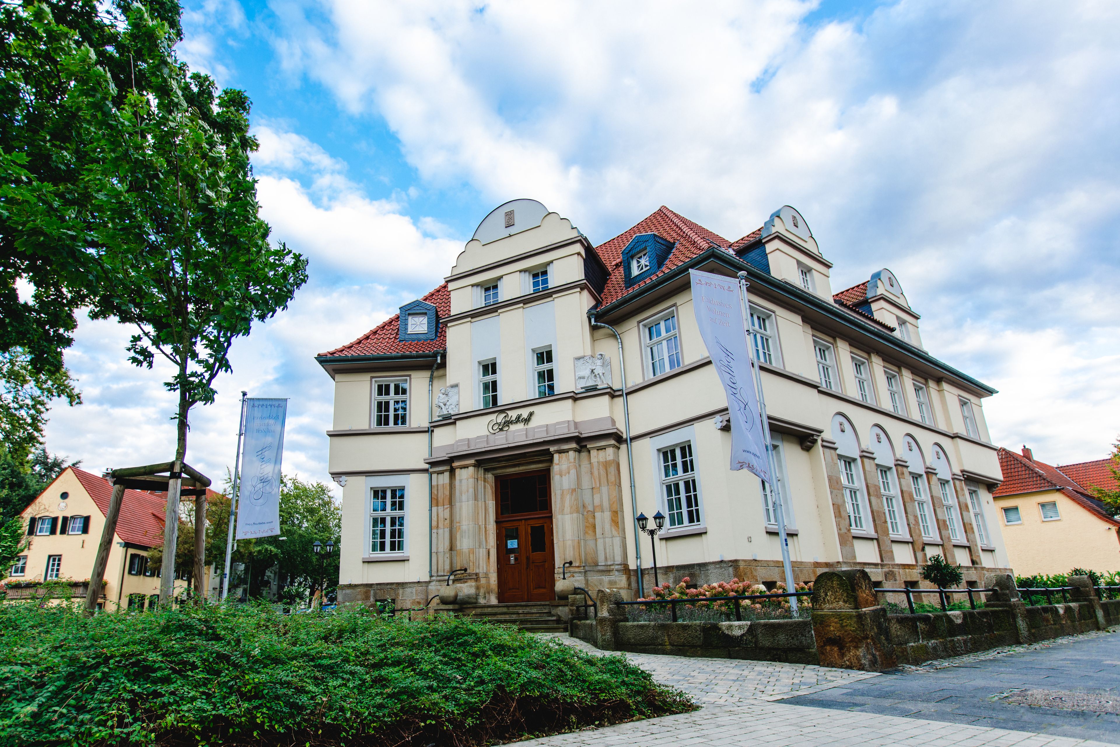 Fassade der Unterkunft