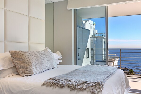 Exclusive Apartment, Ocean View | 3 bedrooms, in-room safe, desk, iron/ironing board