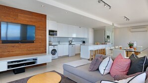 Leilighet – exclusive, havutsikt | Oppholdsområde | LCD-TV