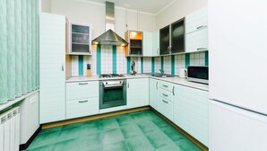 Apartemen (Kreschatik street, 25) | Dapur pribadi