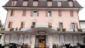 Fassade der Unterkunft