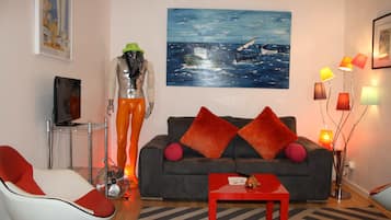 Apartment (Buchot) | Living room | Flat-screen TV