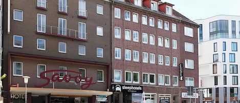 Façade de l’hébergement