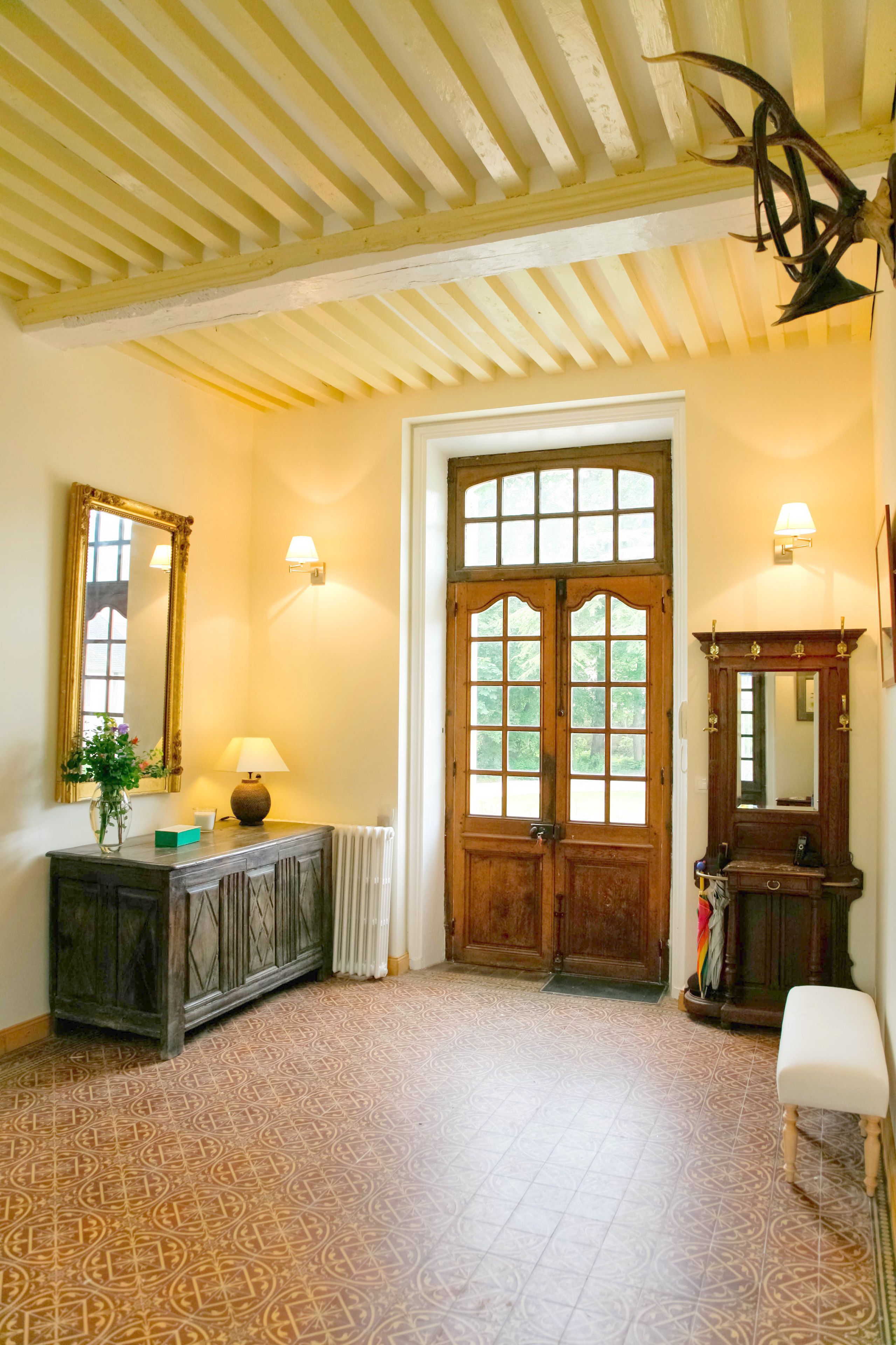 Interior entrance